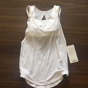 🍋 NWT Lulu lemon white tank top 🍋